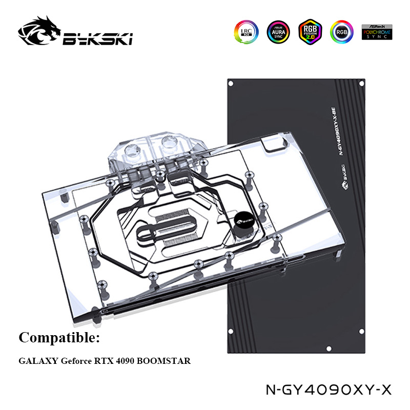 Bykski Full Cover Water Cooler - огляд і ціна Rtx 4090 Water Block Full Cover