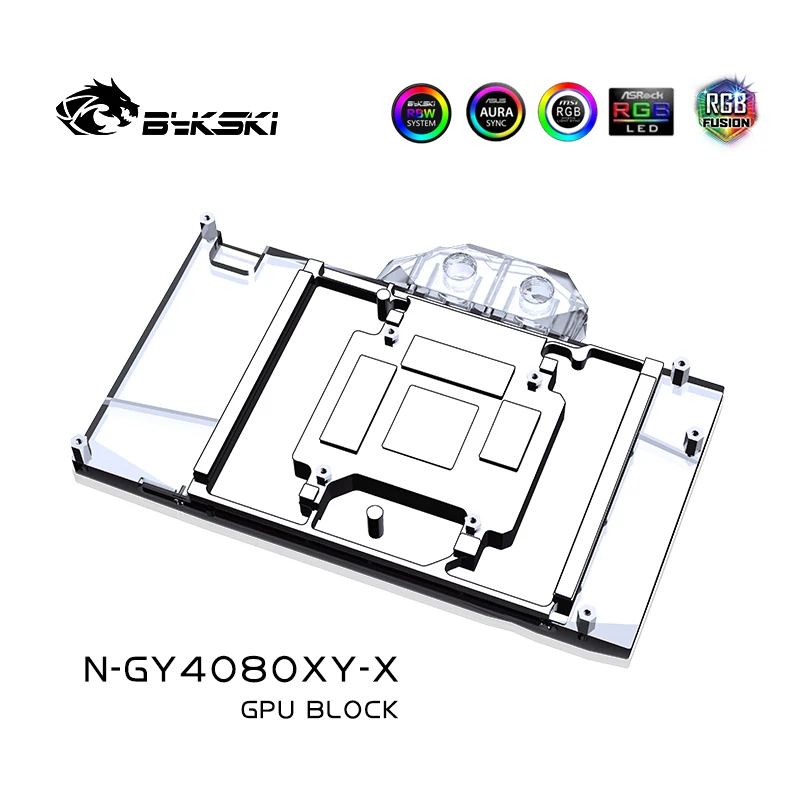 Bykski N-GY4080XY-X GPU Block  - огляд і ціна Rtx 4080 Water Cooling Block