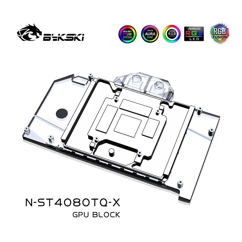 Bykski N-ST4080TQ-X Water Bloc - огляд і ціна Rtx 4080 Water Cooling Block