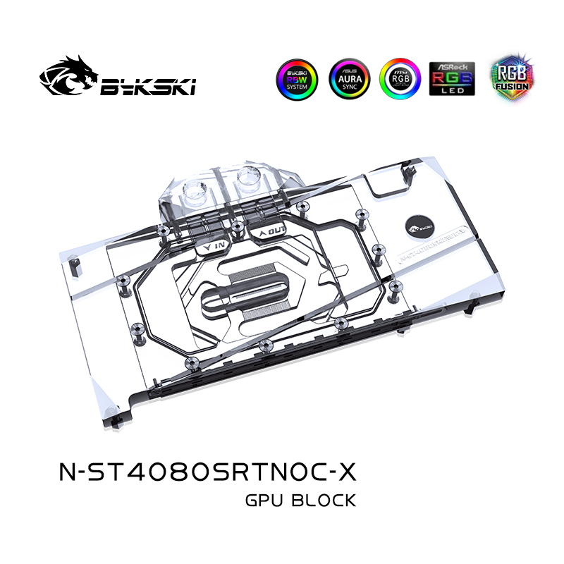 Bykski N-ST4080SRTNOC-X GPU Bl - огляд і ціна Rtx 4080 Super 16Gb