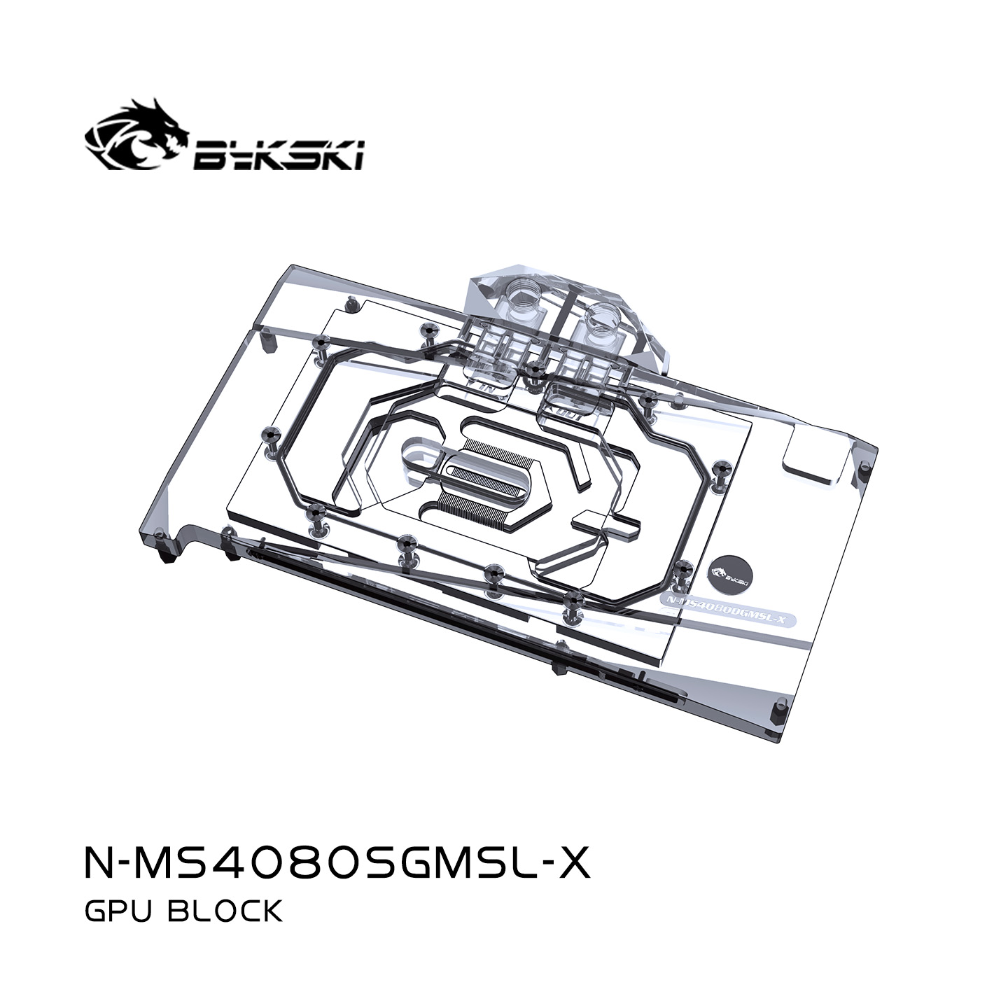 Bykski Water Block For MSI Gef - огляд і ціна Rtx 4080 Water Cooling Block