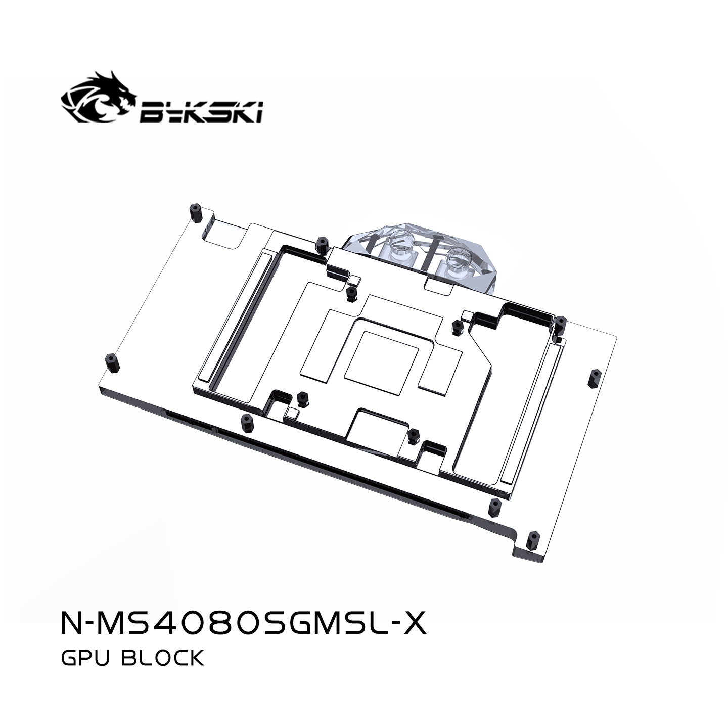 Bykski Water Block For MSI Gef - огляд і ціна Rtx 4080 Water Cooling Block