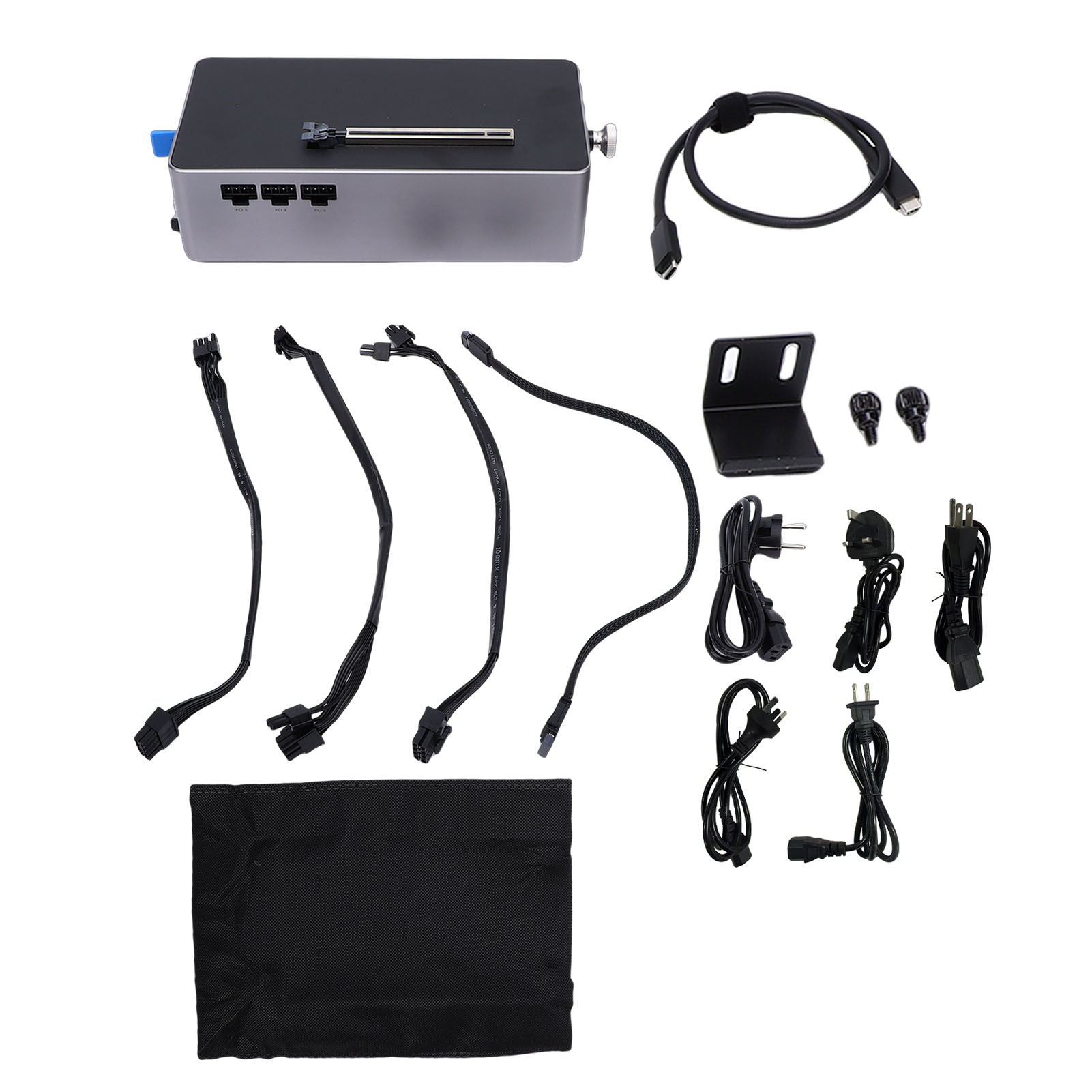 800W PSU PCIe 4.0 X4 External  - огляд і ціна Oculink Gpu Dock Station