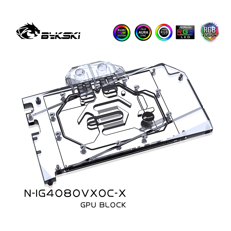 Bykski Water Block for Colorfu - огляд і ціна Rtx 4080 Water Cooling Block