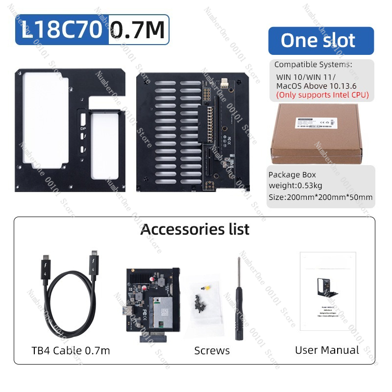 For L18 Thunderbolt 3 4 GPU Do - огляд і ціна Gpu External Dock Egpu Thunderbolt 4